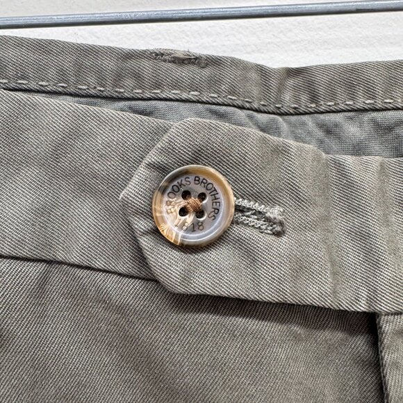 NWT Brooks Brothers Mens Cotton Deep Green BERMUDA SHORT $89.50 - W40 / 10" - Picture 4 of 8